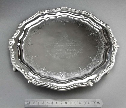 Boer War Silver Salver - Relief of Mafeking